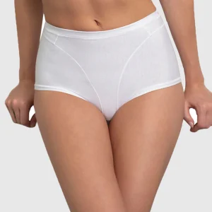 Calzón clásico tiro alto de control de abdomen