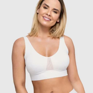 Brasier tipo top de copas extraíbles totalmente cómodo y liviano Flexi Brastop