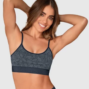 Top en animal print ultraligero en tecnología seamless