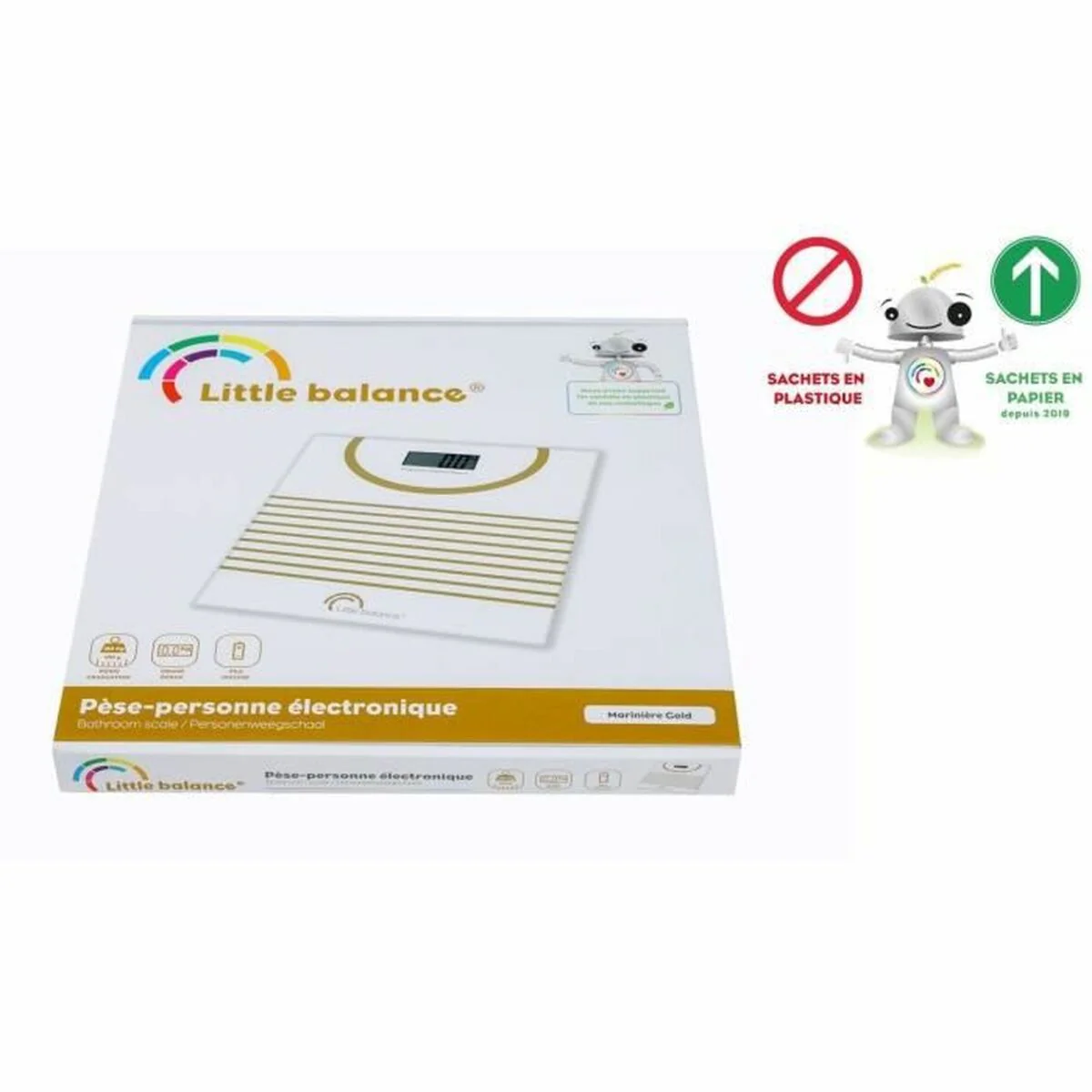 Báscula Digital de Baño Little Balance 180 kg - Imagen 5