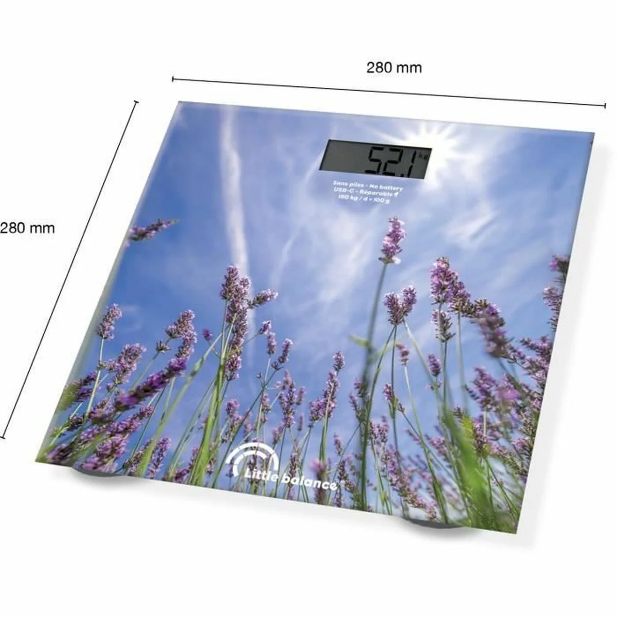 Báscula Digital de Baño Little Balance LITTLE BALANCE - Imagen 3