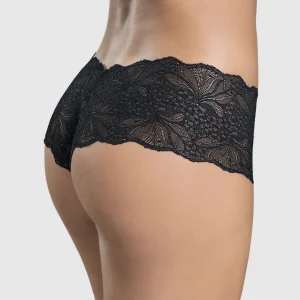 Calzón estilo cachetero elaborado en encaje