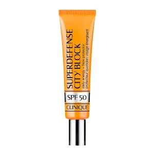 Bloqueador Clinique Superdefense City Block SPF 50 Daily Energy + Face Protector 40 ml
