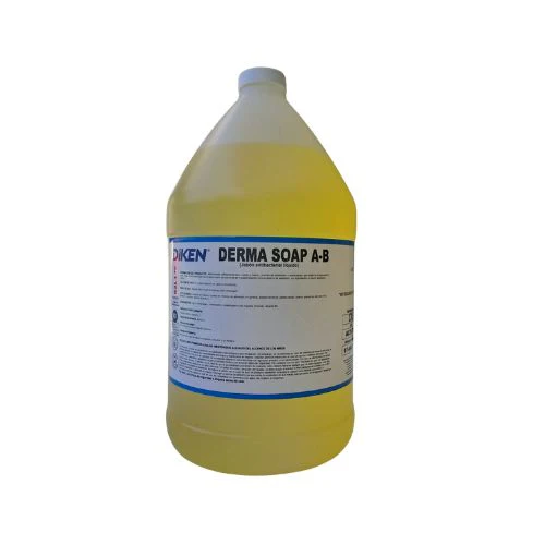 Derma Soap A-B Jabón líquido antibacterial para cuerpo y manos