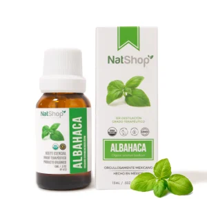 Aceite Esencial de Albahaca 15ml