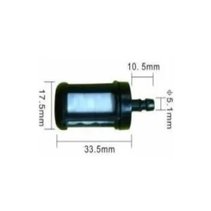 Filtro gasolina compatible Stihl 5.1mm Compatible Stihl YST5.1